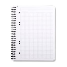 RHODIA Cahier à spirale "Note Book", A5, quadrillé 5x5, noir