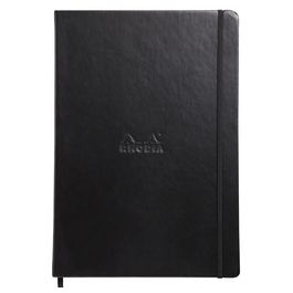 RHODIA Carnet de notes "Webnotebook", A4, ligné, noir
