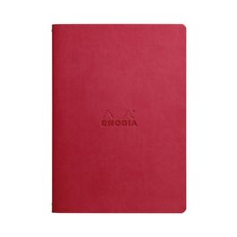 RHODIA Carnet piqûre textile RHODIARAMA, A5, ligné