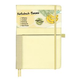 RNK Verlag Cahier Vegan "Banana", ligné, A5
