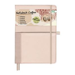 RNK Verlag Cahier Vegan "Coffee", quadrillé, A5