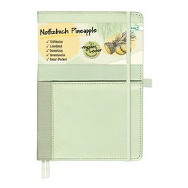 RNK Verlag Cahier Vegan "Pineapple", pointillé, A5