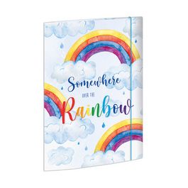 RNK Verlag Carton à dessin "Over the Rainbow", A4