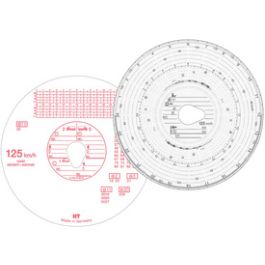 RNK Verlag Disque à diagramme HAUG, 125 km/h, combi