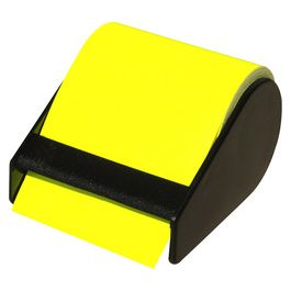 RNK Verlag Rouleau rechargeable de notes adhésives, jaune