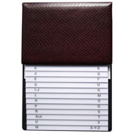 RNK Verlag Telefonregister, weinrot, (B)160 x(H)230 mm