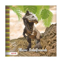 ROTH Freundebuch "Tyrannosaurus", 165 x 165 mm, 64 Seiten