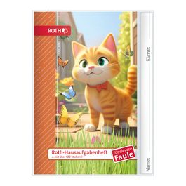 ROTH Hausaufgabenheft Kids für clevere Faule "Miez und Maus"