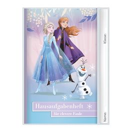 ROTH Hausaufgabenheft für clevere Faule "Disney Frozen"