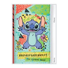 ROTH Hausaufgabenheft für clevere Faule "Disney Stitch"