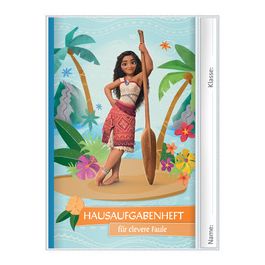 ROTH Hausaufgabenheft für clevere Faule "Disney Vaiana"