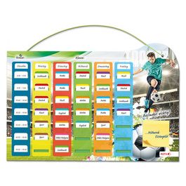 ROTH Klipp + Klar Stundenplan Steck Fix "Fußballer"