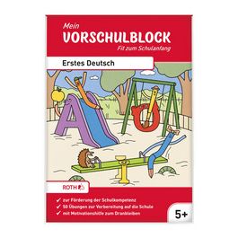 ROTH Mein Vorschulblock "Erstes Deutsch", DIN A5