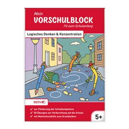 ROTH Mein Vorschulblock "Logisches Denken & Konzentration"