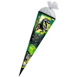 ROTH Schultüte "Robo-Rex", eckig, 850 mm, mit Effekt