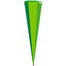ROTH Schultüten-Rohling ohne Verschluss, 850 mm, grün