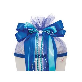 ROTH Schultütenschleife "Blue Dabadu", blau/türkis