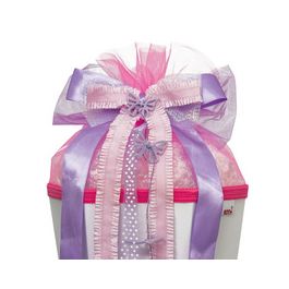 ROTH Schultütenschleife "Butterfly", lila