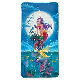 ROTH Serviette de bain pour enfants "Sirène magique"