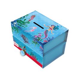 ROTH Tirelire "Sirène", avec aimant et serrure