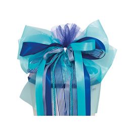 ROTH XXL-Schultütenschleife "California Blue", blau