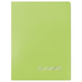 ROTH Zeugnismappe Basic, aus PP, DIN A4, grün