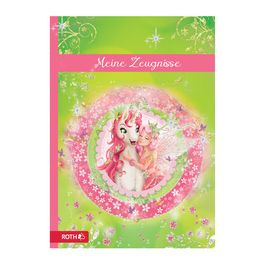 ROTH Zeugnismappe "Einhornglück", mit Design und Effekt