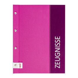 ROTH Zeugnismappe "Spectrum", DIN A4, pink