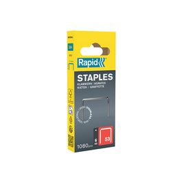 Rapid Agrafe fil fin no. 53, 6 mm, petit paquet