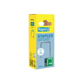 Rapid Agrafe fil plat no. 140, 14 mm, petit paquet