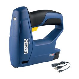 Rapid Agrafeuse électrique sans fil BTX10, bleu