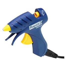 Rapid Pistolet à colle EG Point, cordon amovible, bleu/jaune