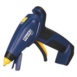 Rapid Pistolet à colle sans fil BGX7, 10 watts, bleu/jaune
