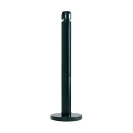 Rubbermaid Cendrier sur base Smockers' Pole, rond, noir