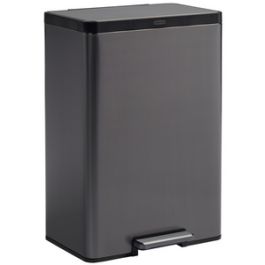 Rubbermaid Collecteur à pédale Elite Dual Stream, 60 litres