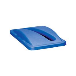 Rubbermaid Couvercle Slim Jim pour papier, bleu