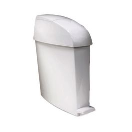 Rubbermaid Poubelle à pédale pour sanitaire, 12 litres