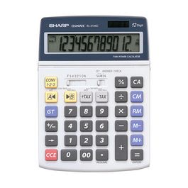 SHARP calculatrice de bureau EL-2125C alimentation solaire