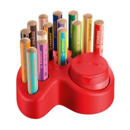 STABILO Crayon multi-talents woody 3en1, set de table