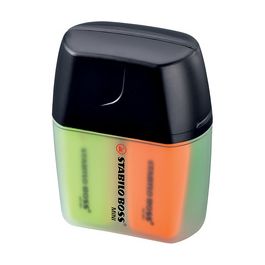 STABILO Surligneur BOSS MINI, boîte en plastique de 4