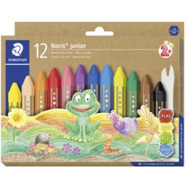 STAEDTLER Craie à la cire Noris junior, étui carton de 12