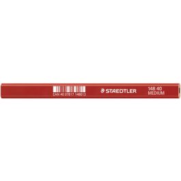 STAEDTLER Crayon de charpentier "moyen", ovale, marron rouge