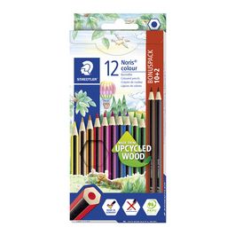 STAEDTLER Crayon de couleur Noris Colour, étui carton 10+2