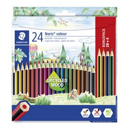 STAEDTLER Crayon de couleur Noris Colour, étui carton 20+4