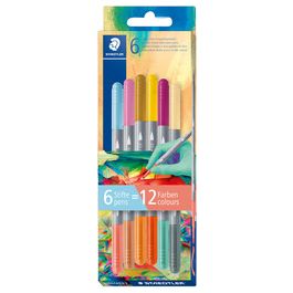 STAEDTLER Doppelfasermaler Edition 1, 6er Kartonetui