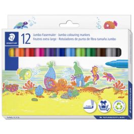 STAEDTLER Feutre Noris jumbo, étui carton de 12