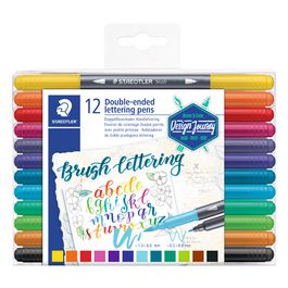 STAEDTLER Feutre calligraphie double pointe Design Journey