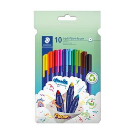 STAEDTLER Feutre triplus, étui carton de 10