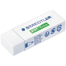 STAEDTLER Gomme B20, sans PVC, blanc