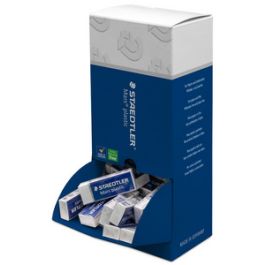 STAEDTLER Gomme plastique Mars plastic, présentoir de 40